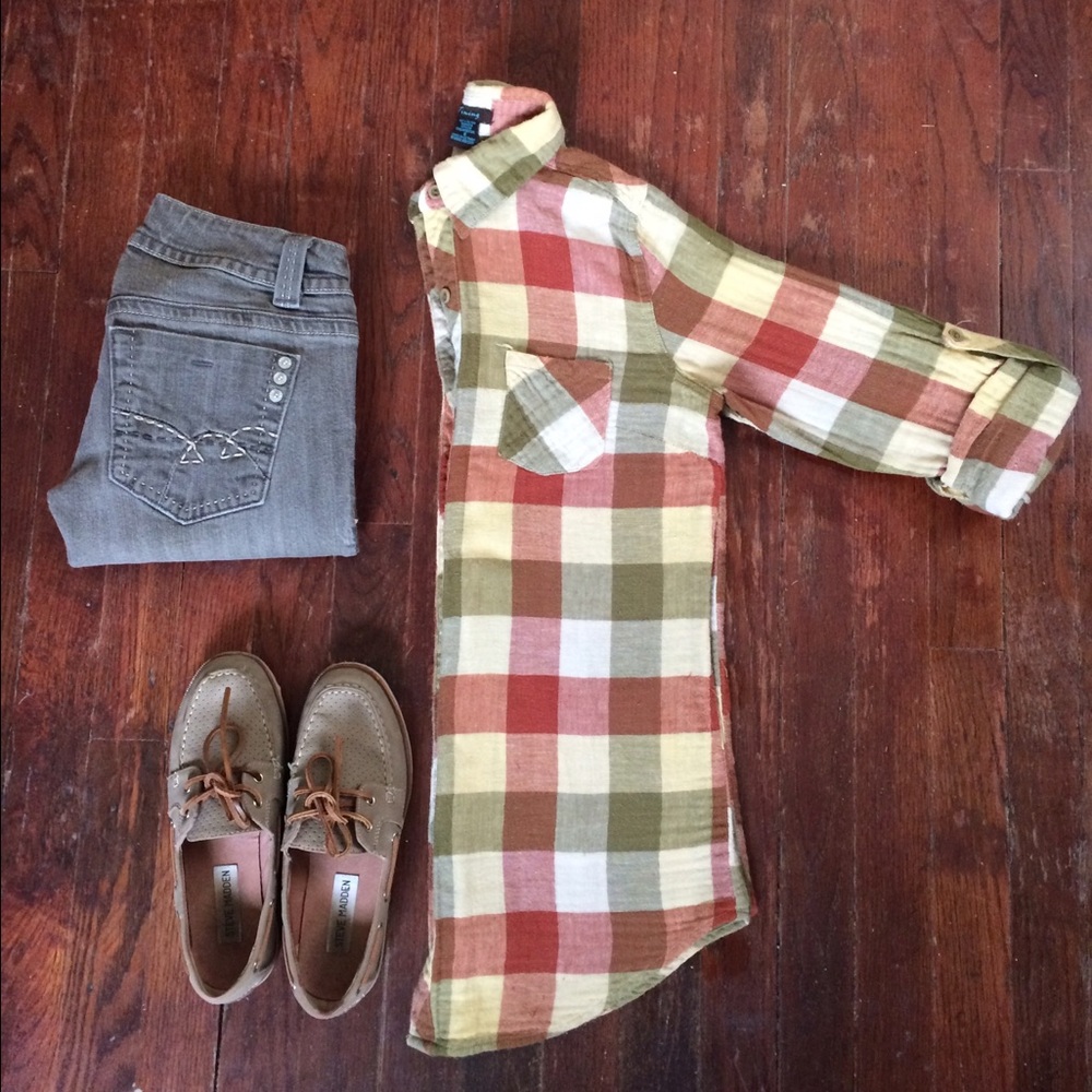 Plaid Button Up by Timing