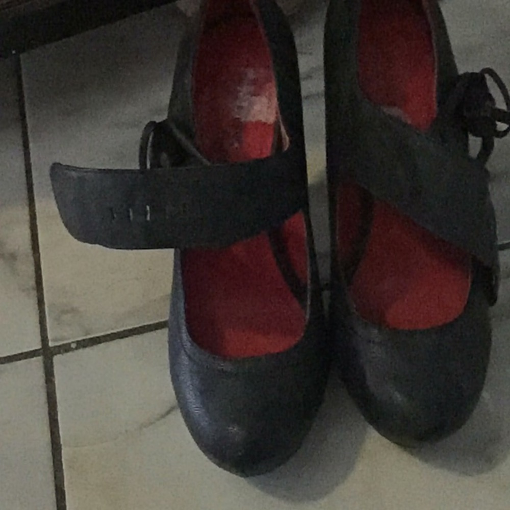 Black heels