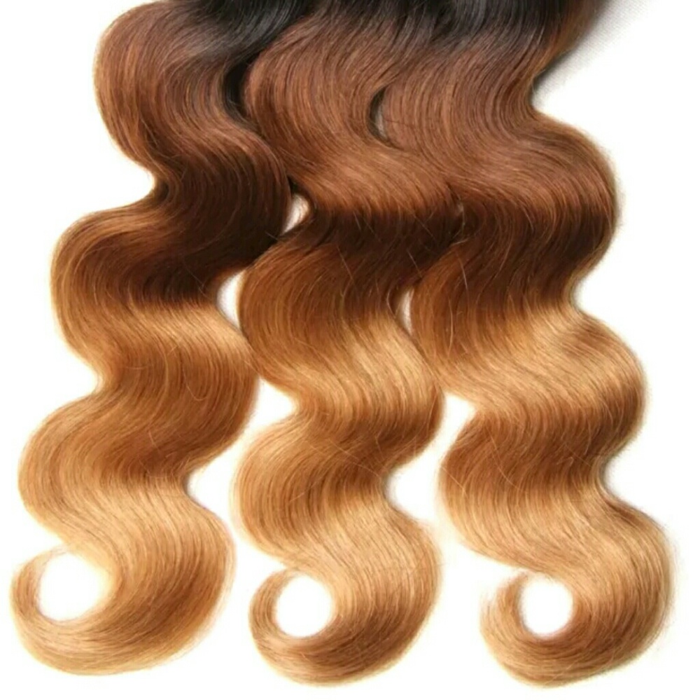 18" Ombre 100% Human Hair Extensions  100g