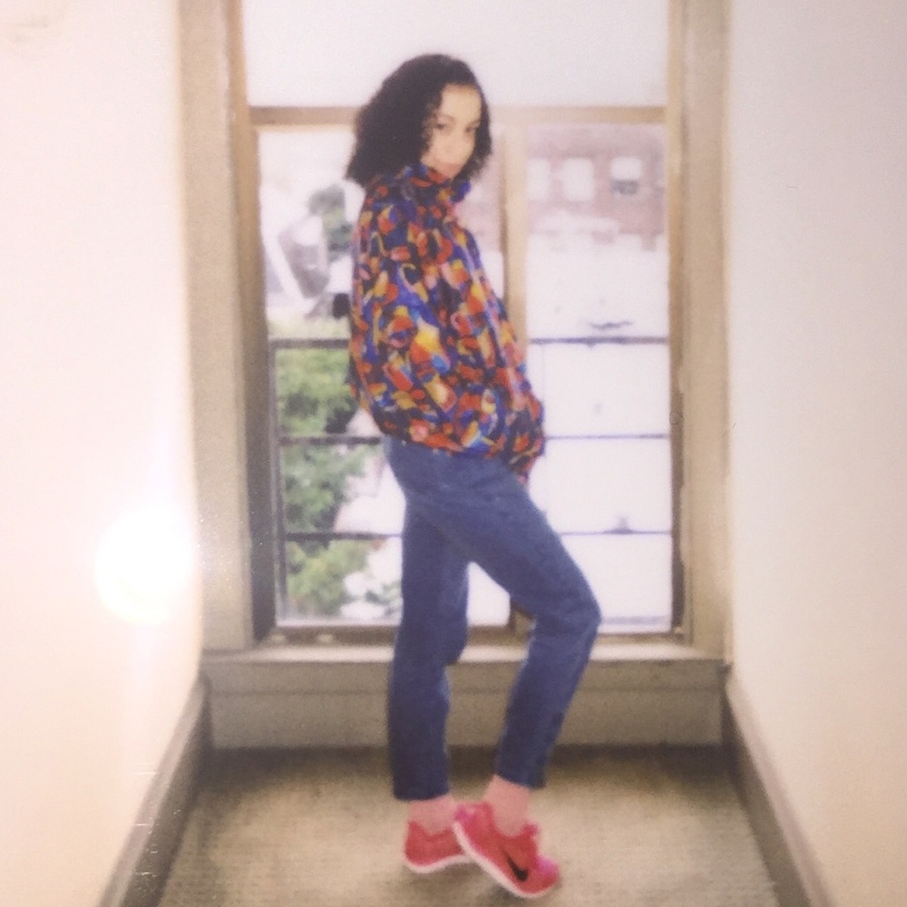 VINTAGE MOSAIC WINDBREAKER
