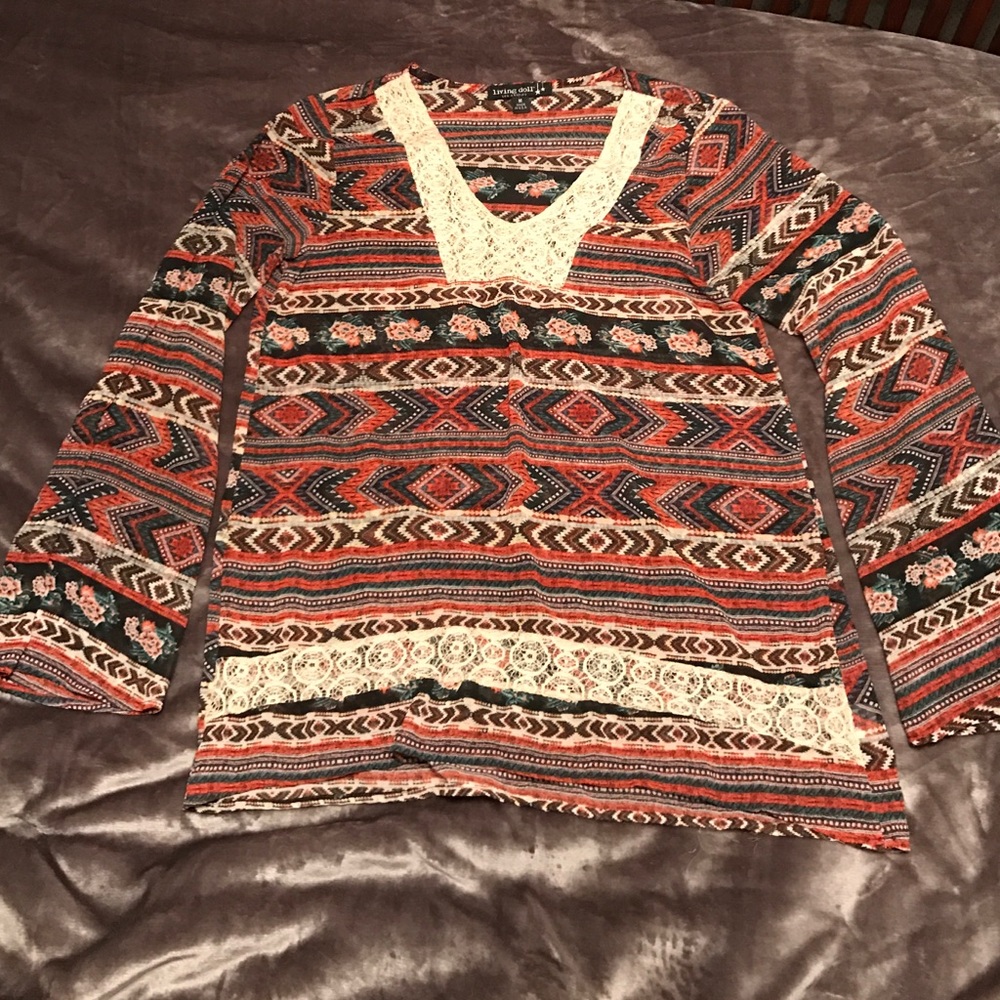 Bohemian Sheer Long Sleeve