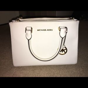 Never Used, Michael Kors White Bag
