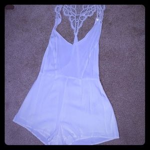 Back detail romper