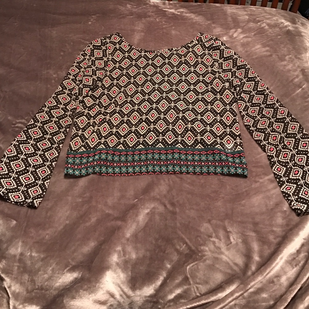 Bohemian Sheer Blouse