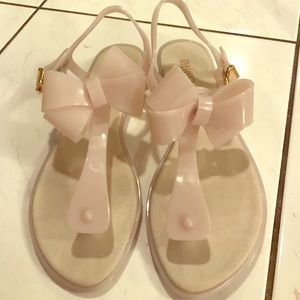 Girls Melissa Sandal Taupe