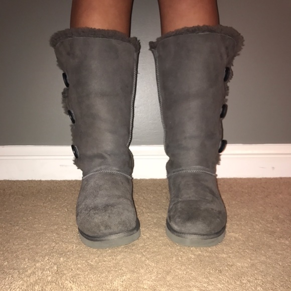 gray bailey button uggs tall gray bailey button uggs tall