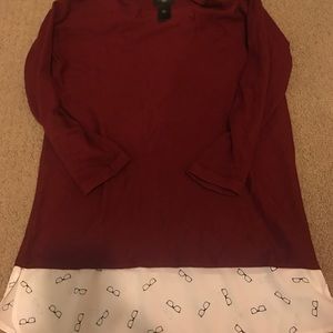 Ann Taylor 3/4 sleeve sweater