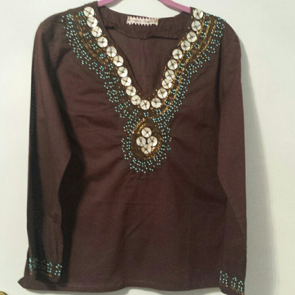 Margaret loves Peter hobo tunic