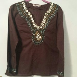Margaret loves Peter hobo tunic