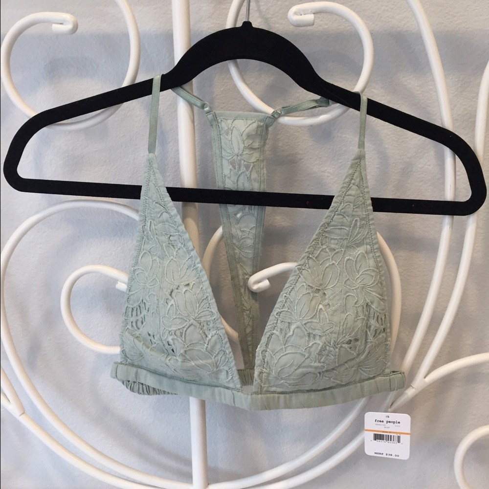 FREE PEOPLE SEA GLASS BRA. Small. NWT