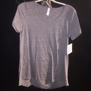 Gray LuLaRoe Classic T NWT
