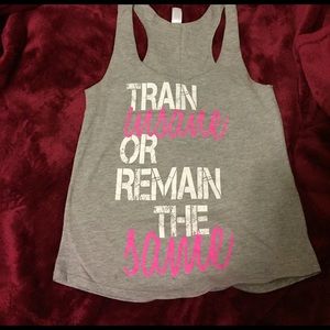 Workout tank top