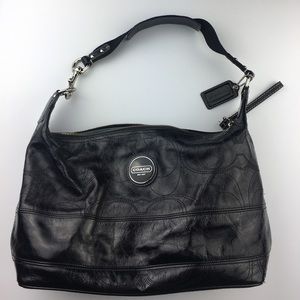 Coach black handbag.