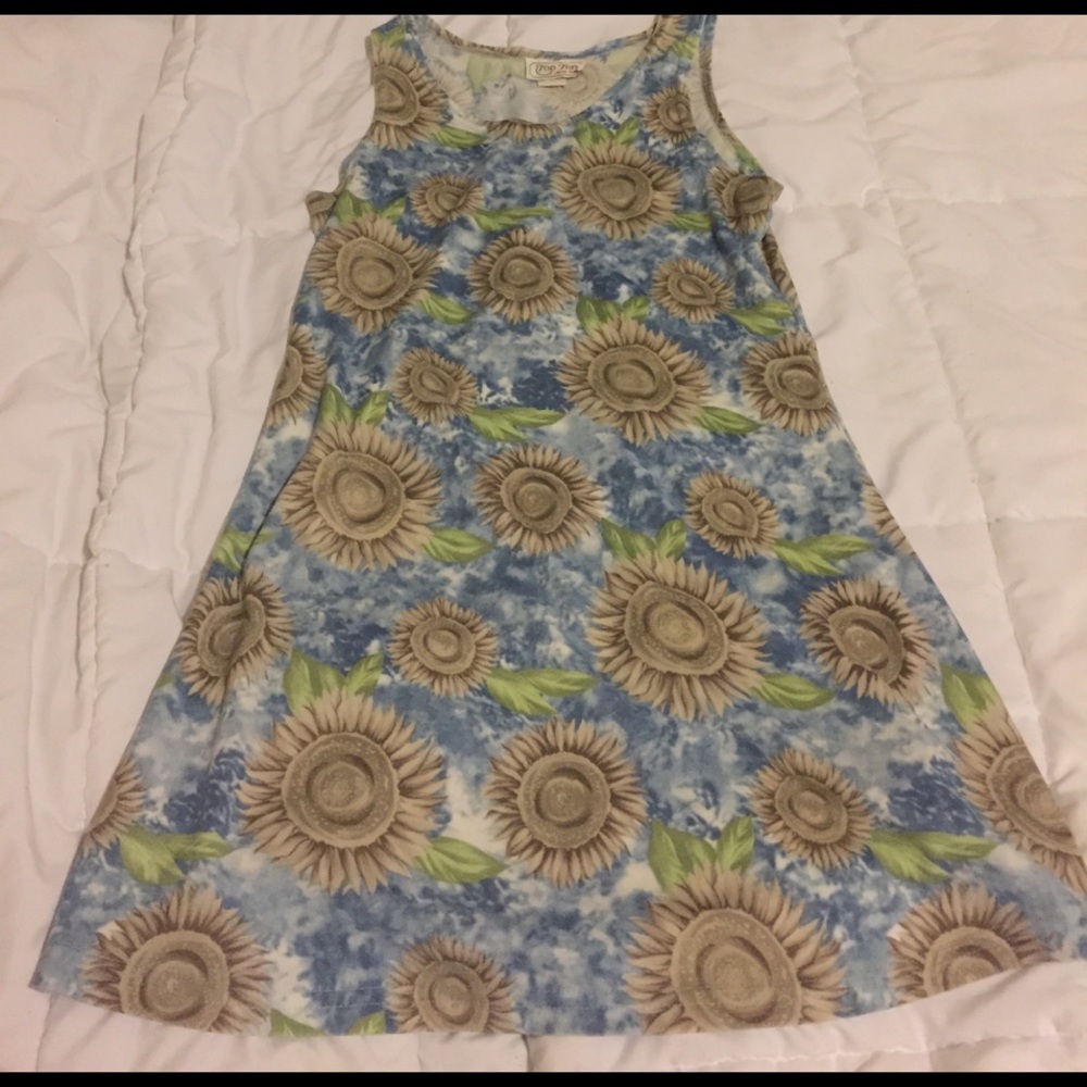 90s VINTAGE PSYCHADELIC DRESS