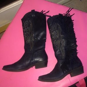 Rockin' Cowboy Boots w/Fringe!👢✨