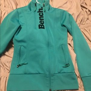 Bench side zip jacket