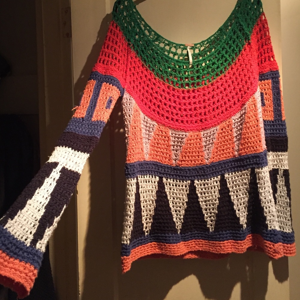 Funky Free People sweater