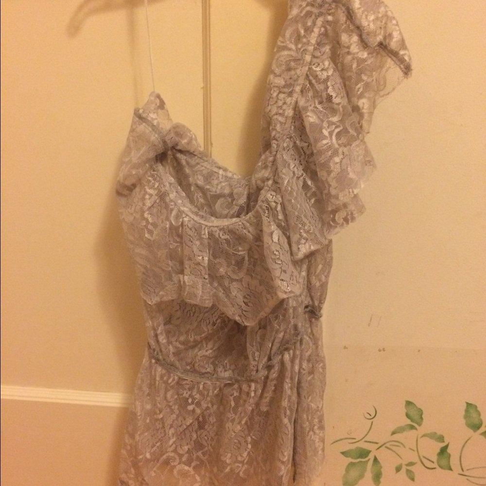 Off the Shoulder Lace Top