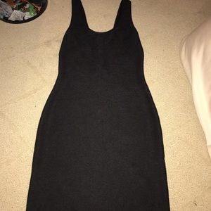 Black cocktail dress