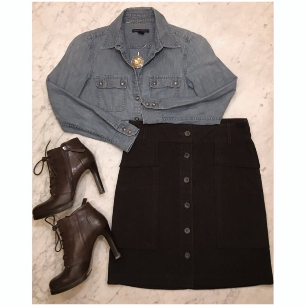 Shipping $📈sale Zara retro skirt with pockets