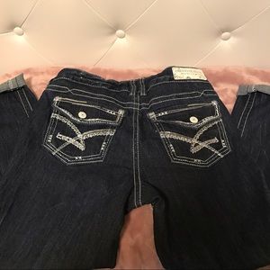 Amethyst jean capris size 11