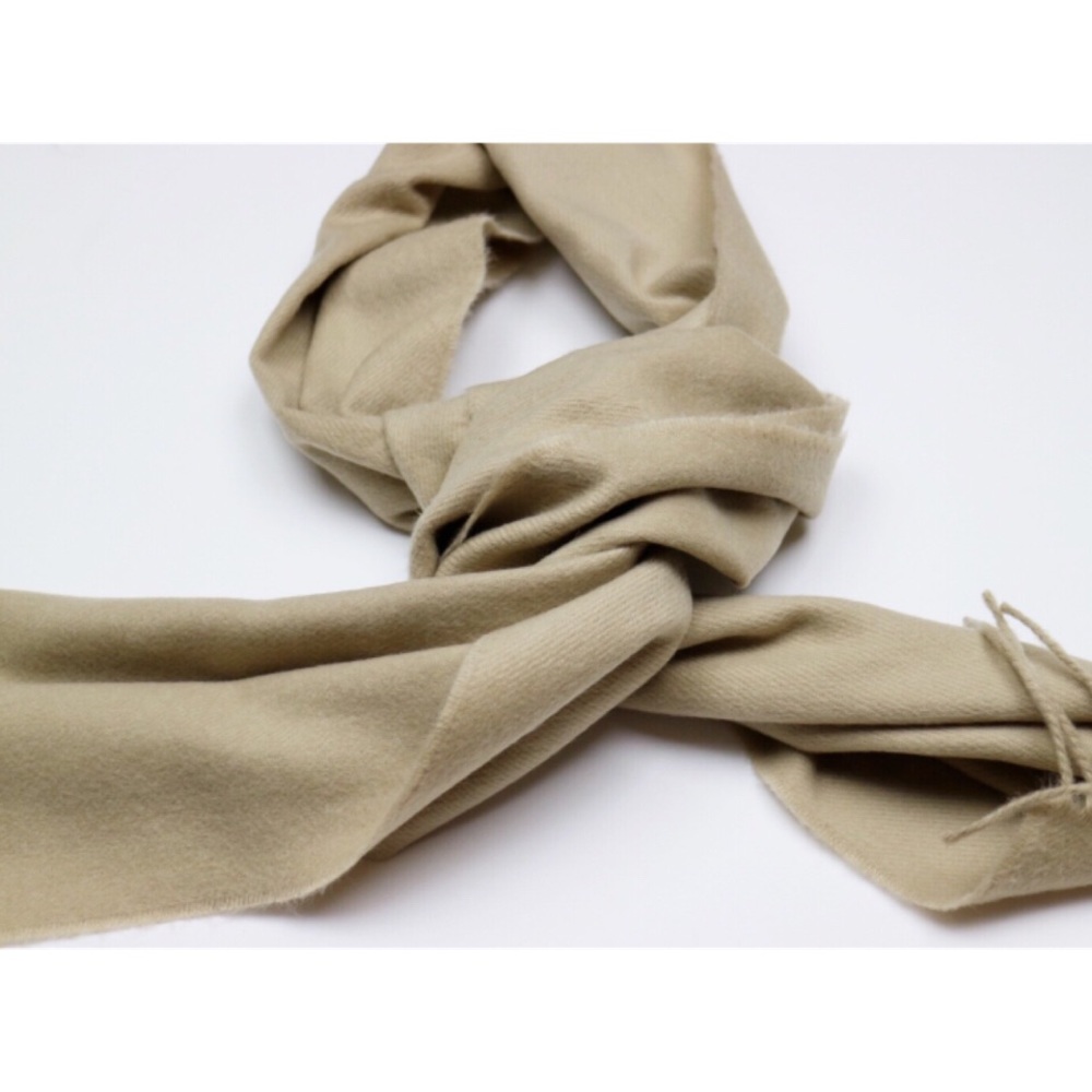Tan Cashmere Scarf