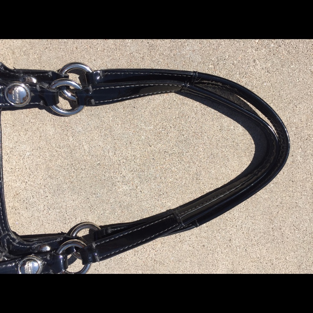 Black Coach Purse - Picture 2 of 3