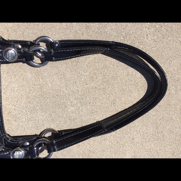 Black Coach Purse - Picture 2 of 3