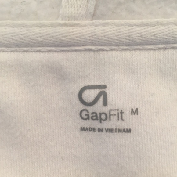 *SOLD** GapFit White Sweatshirt - Picture 4 of 4