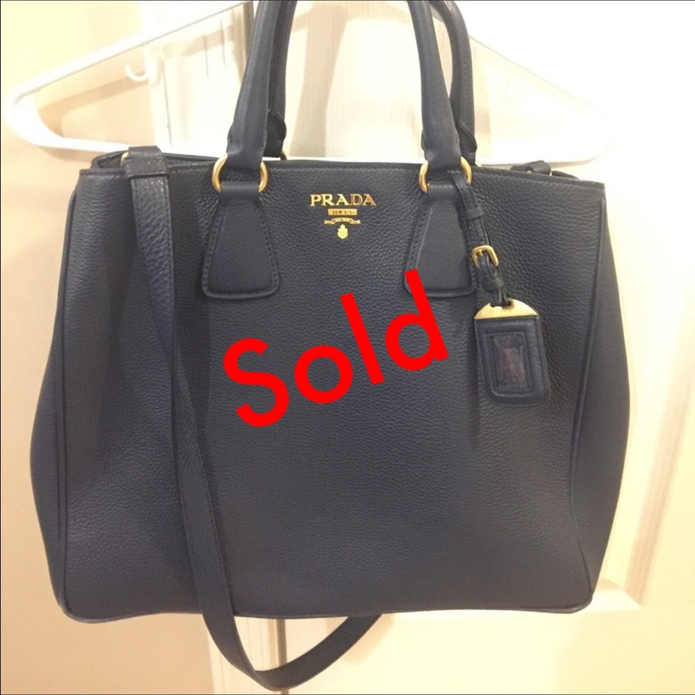 PRADA authentic leather bag