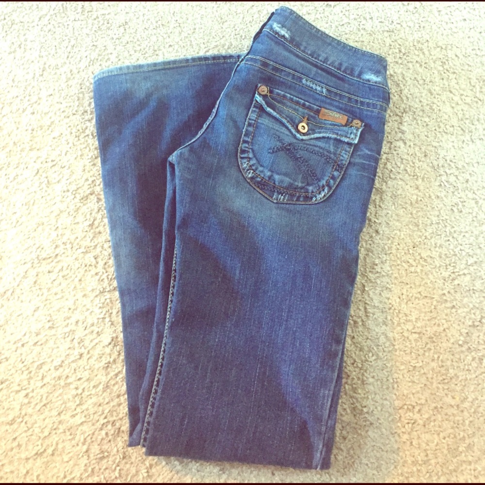 Silver jeans dark wash -