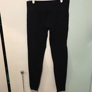 Black nylon/spandex leggings! (NWOT)