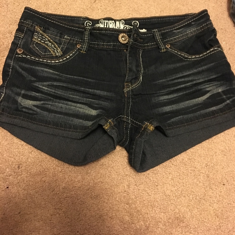 Jean shorts -darker washed NWOT