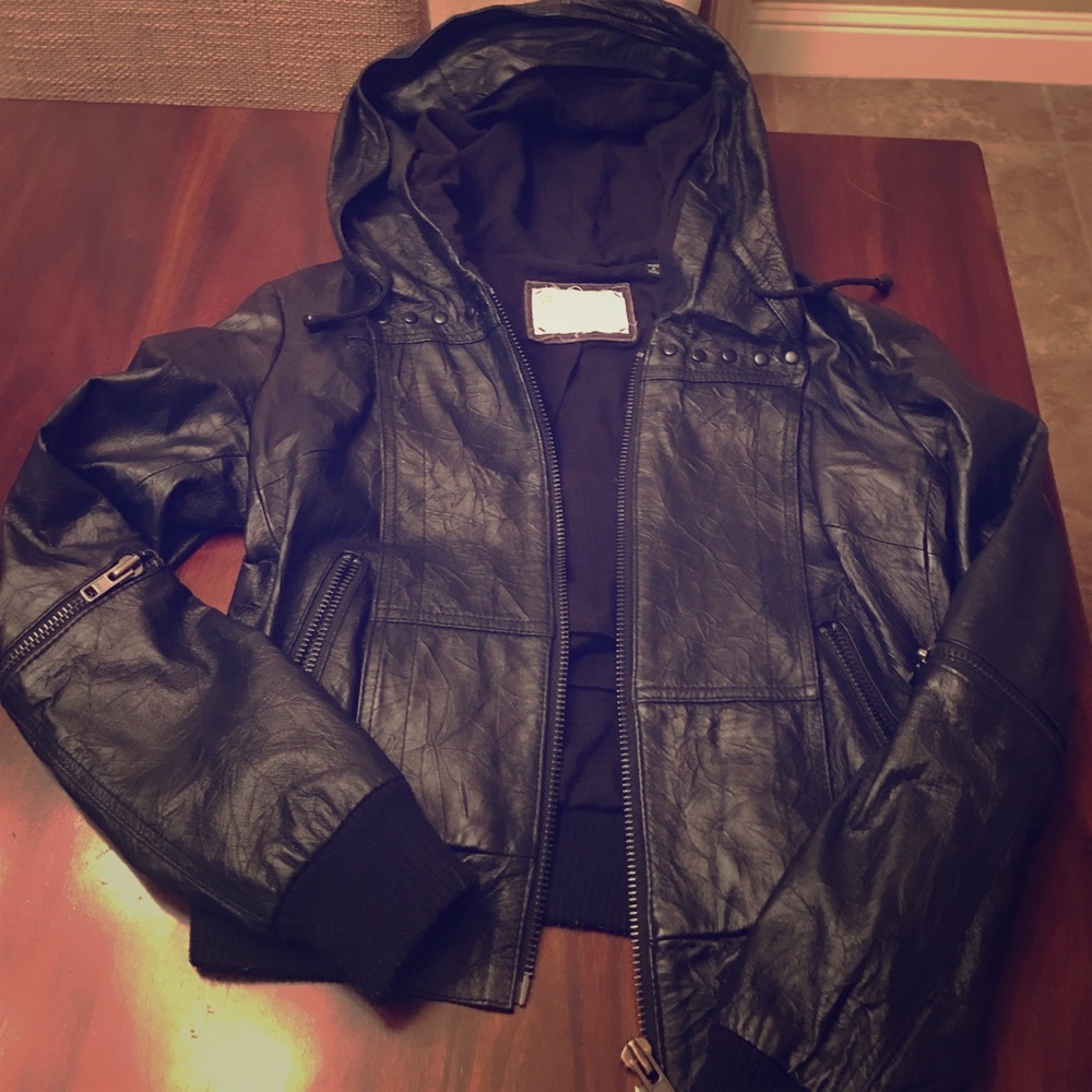 Leather Moto jacket