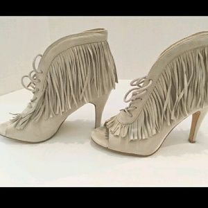 SOLD Catherine Malandrino Fringe Booties