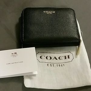 Coach wallet blk