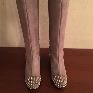 100% Authentic Christian Louboutin Spike Boots