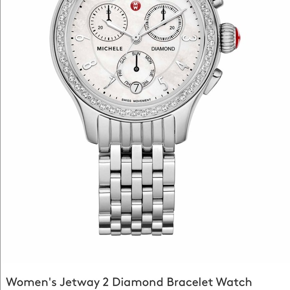 Michele Jetaway watch NEW Authentic