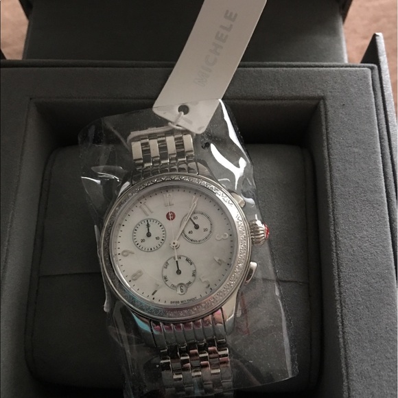 Michele Jetaway watch NEW Authentic main image 4