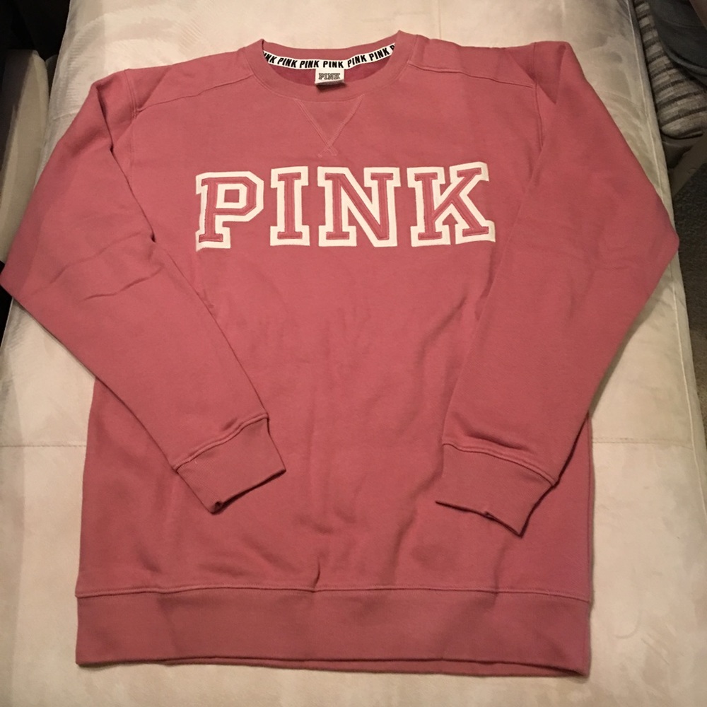 PINK campus crew sweatshirt