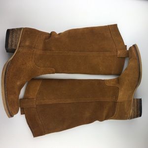 Tan suede size 39 boots