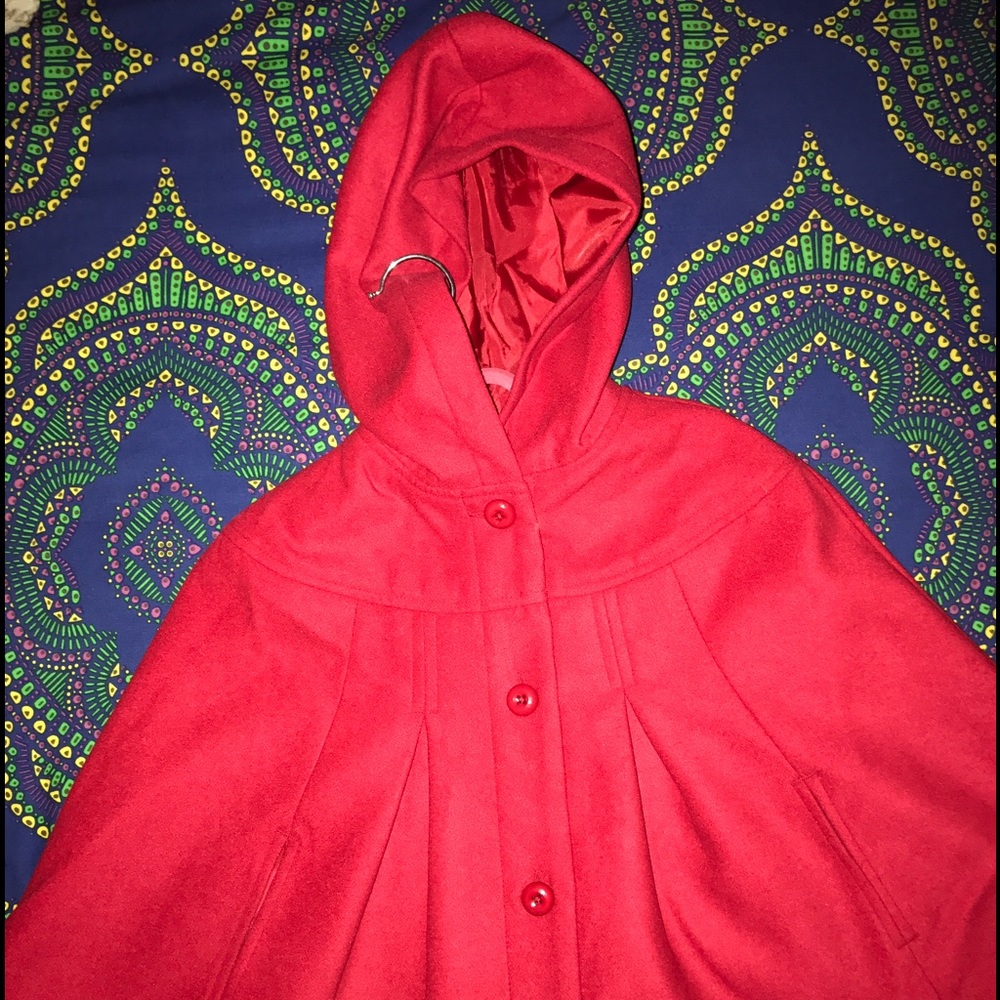 Toddlers little red riding Cape