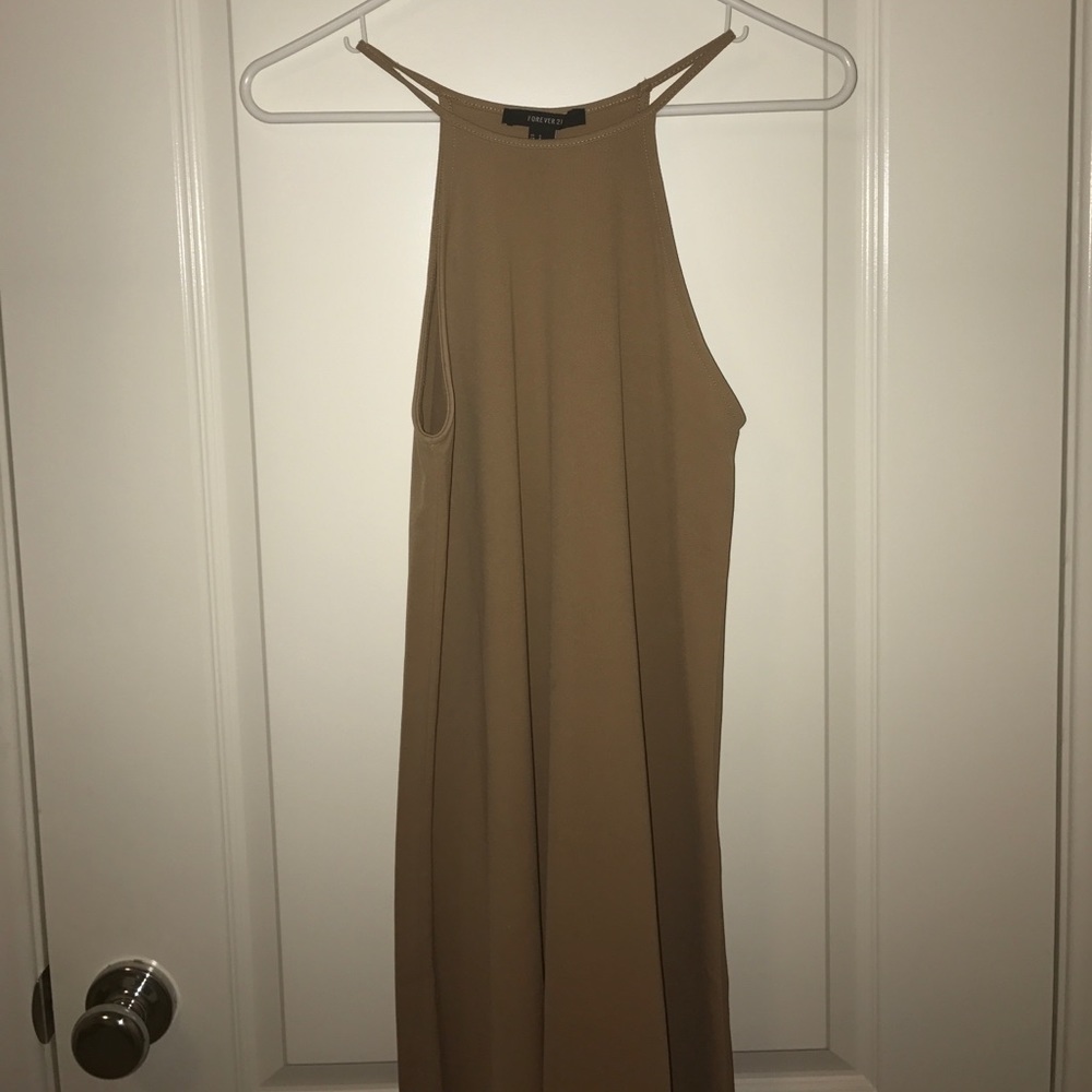 Camel dress