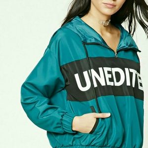 Forever 21 Unedited Graphic Windbreaker