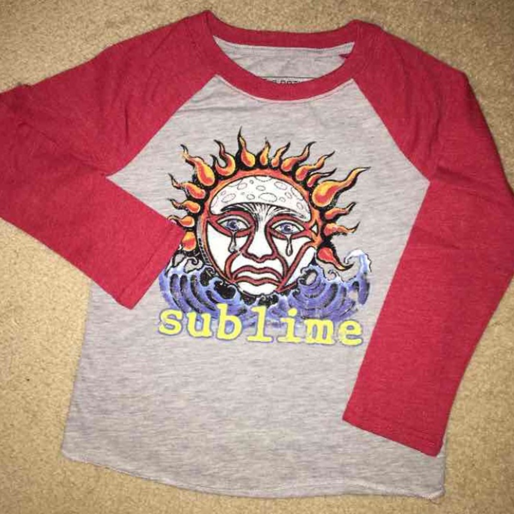 NWT Boys Girls Sublime Long Sleeve Shirt