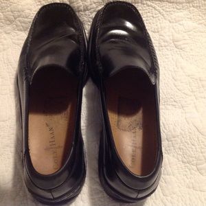 Cole Haan Nike Air men's black leather loafers