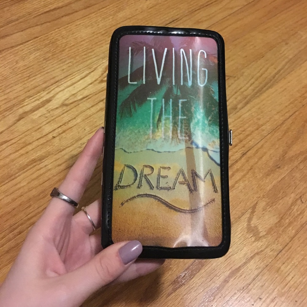☀️HP☀️ Clair's Living The Dream Holographic Wallet