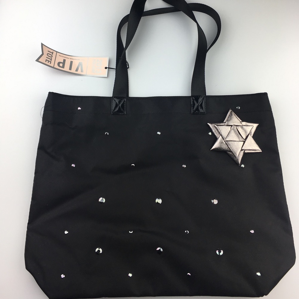 NWT Black bath and body works tote bag