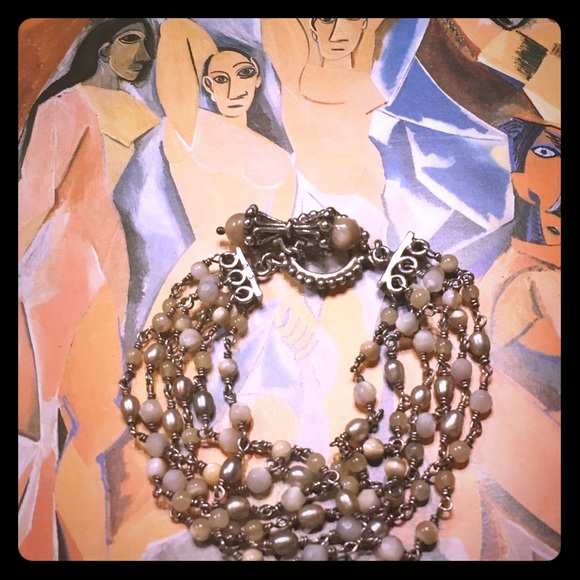 Janice Girardi Design Jewelry - Agate Multi Strand Bracelet Janice Girardi Design Jewelry - Agate Multi Strand Bracelet