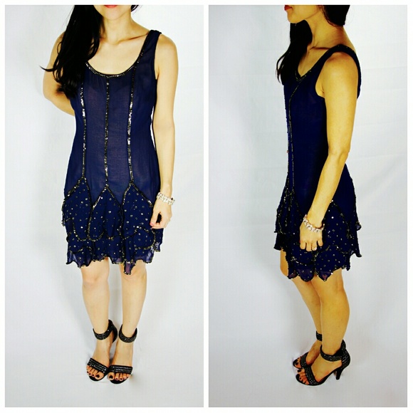 🚫SOLD🚫 [Ark & Co] Gatsby Flapper Sequin Dress - Picture 4 of 5